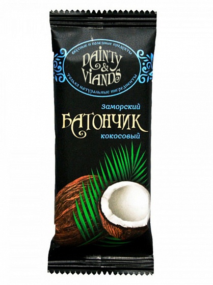 Dainty&Viands Батончик кокосовый 40 гр